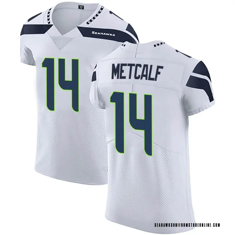 Men's Nike DK Metcalf Steel Seattle Seahawks Inverted Legend Jersey