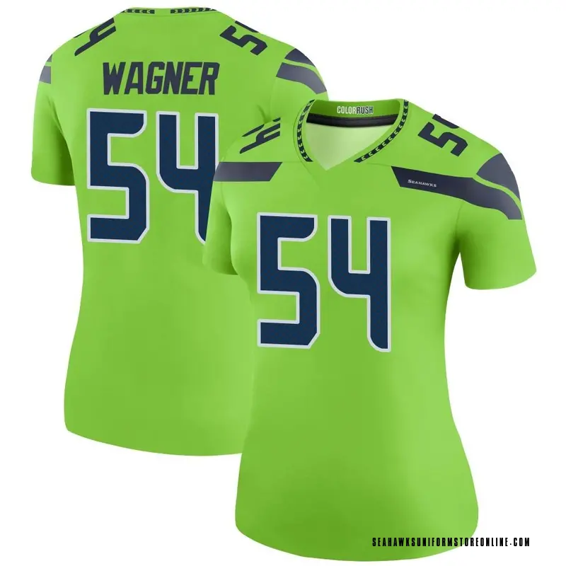Women's Seattle Seahawks Bobby Wagner Green Legend Color Rush Neon ...