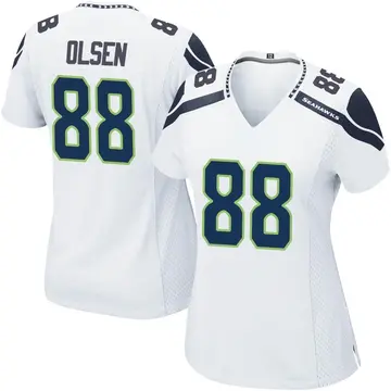 Women's Nike Greg Olsen College Navy Seattle Seahawks Game Jersey