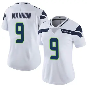 Men's Elite Seattle Seahawks NO.9 Sean Mannion Team Color Vapor Untouchable  Jersey - Navy