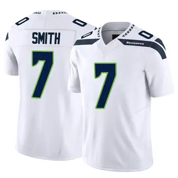 Men's Limited Seattle Seahawks NO.7 Geno Smith Vapor Untouchable Jersey -  White