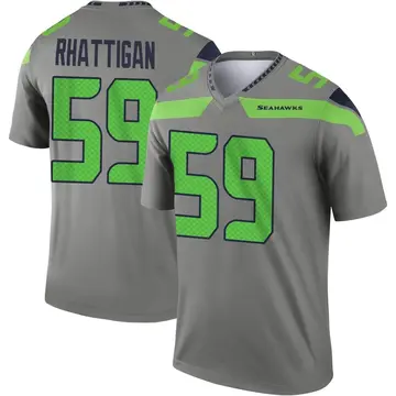 Jon Rhattigan Women's Nike Neon Green Seattle Seahawks Alternate Custom Game Jersey