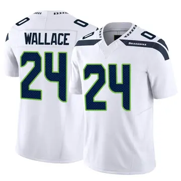 Youth Seattle Seahawks K'Von Wallace White Limited Vapor F.U.S.E. Jersey By Nike