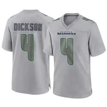 Limited Men's Michael Dickson Black Jersey - #4 Football Seattle