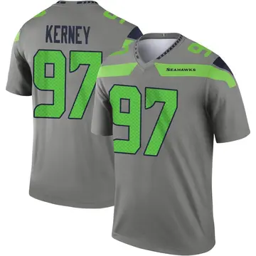 Men's Limited Seattle Seahawks NO.97 Patrick Kerney Color Rush