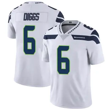 Quandre Diggs Women's Nike Neon Green Seattle Seahawks Alternate Custom Game Jersey Size: Medium