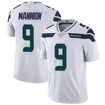 Men's Nike Sean Mannion College Navy Seattle Seahawks Home Game Player Jersey Size: 4XL